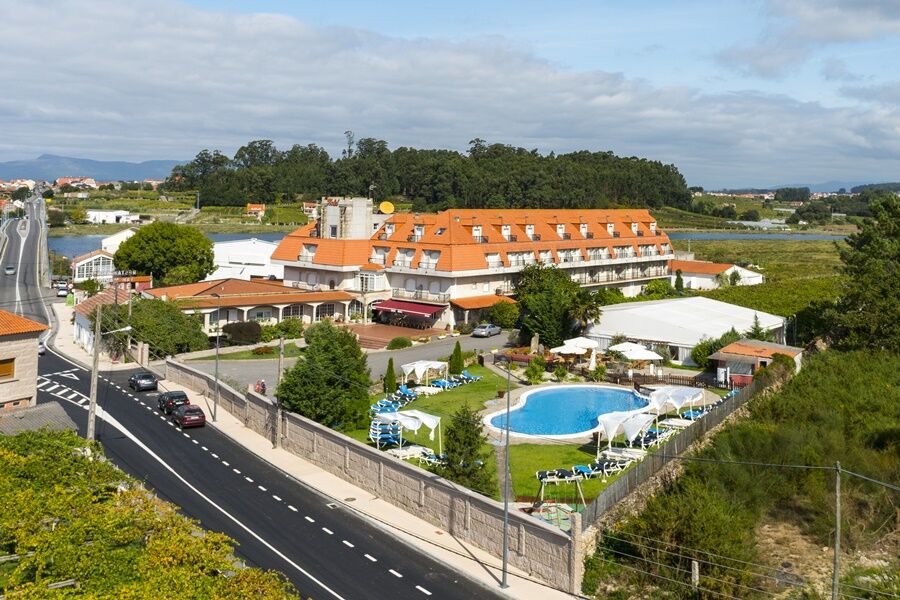 Hotel San Marcos Salnés Cambados Exterior foto